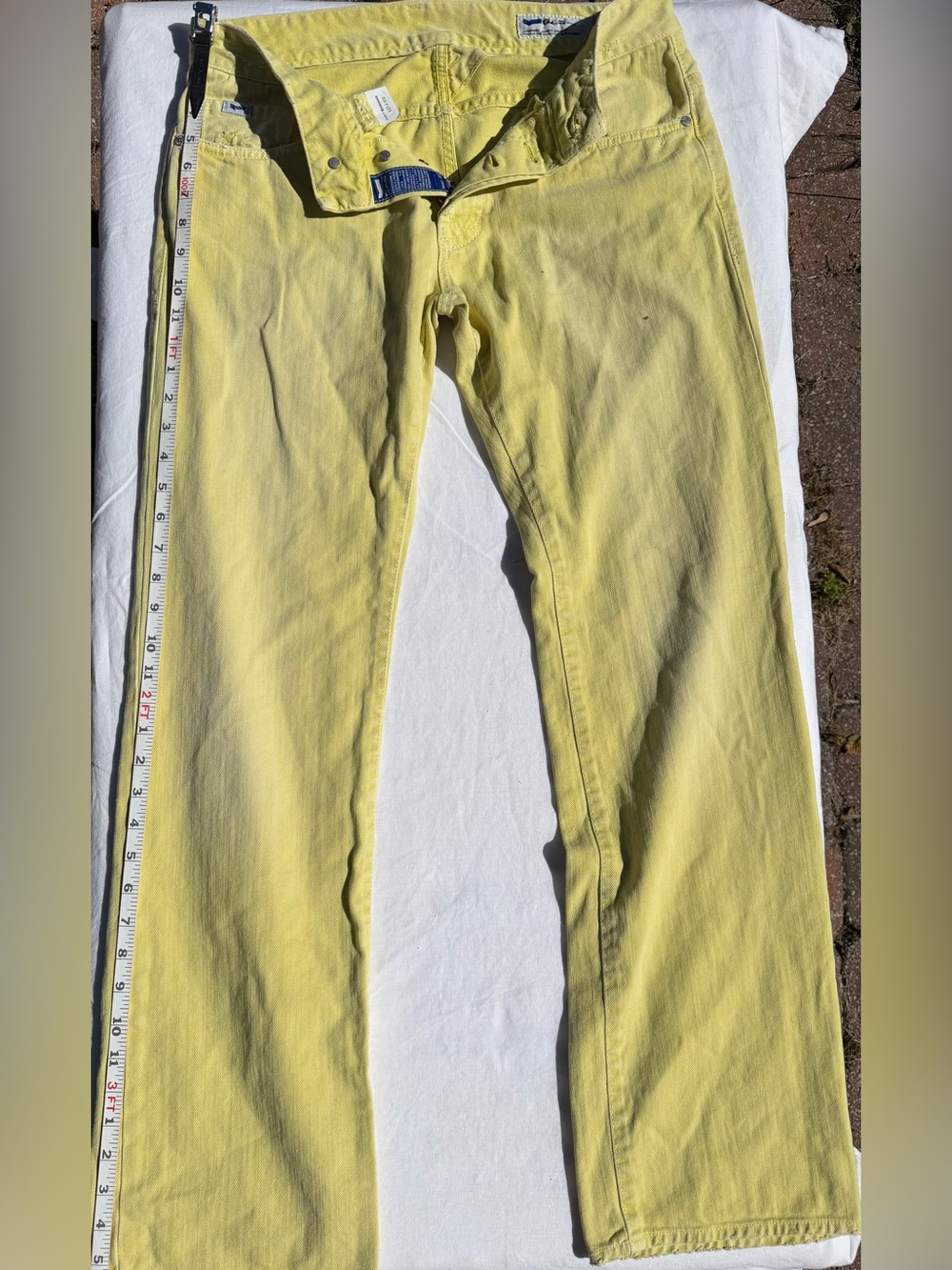 Yellow Denim - Gas Jeans
